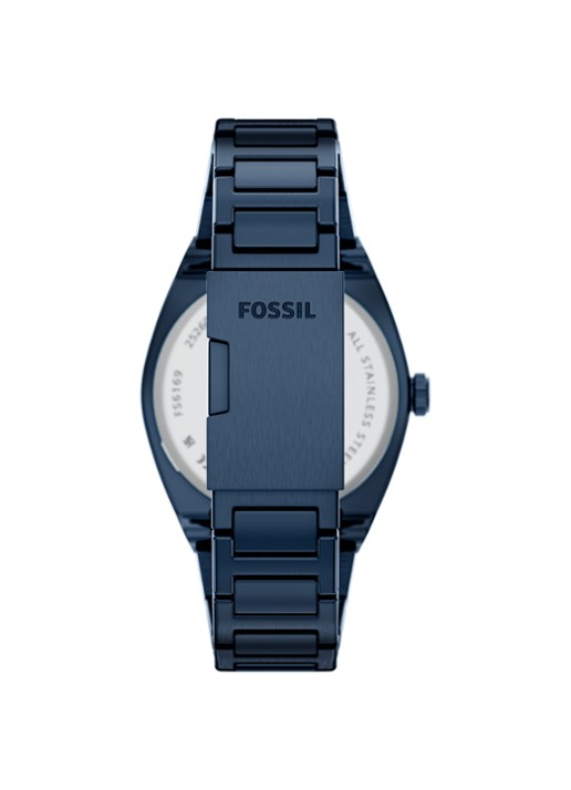 Fossil Everett horloge FS6169 - detail blauw