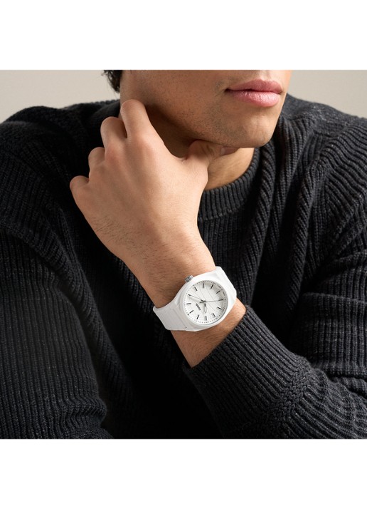 Fossil Everett horloge FS6176 - detail 5 wit