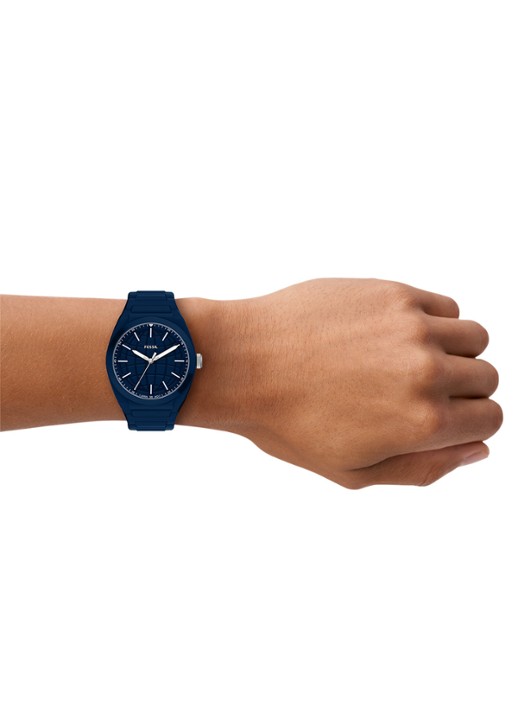 Fossil Everett horloge FS6177 - detail 6 blauw