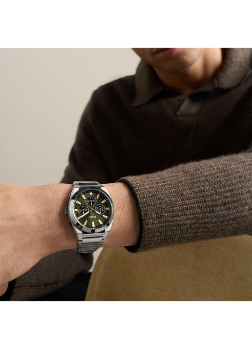 Fossil Everett horloge FS6183 - detail 5 zilver