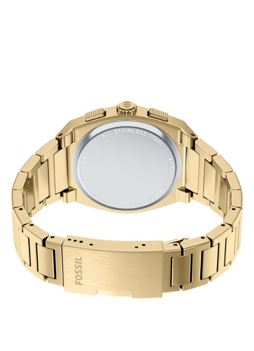 Fossil Everett horloge FS6184 - detail 3 goud