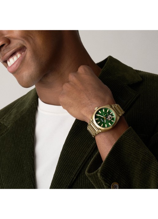 Fossil Everett horloge ME3276 - detail 6 goud