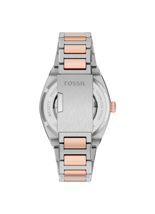 Fossil Everett horloge ME3277 - detail roségoud