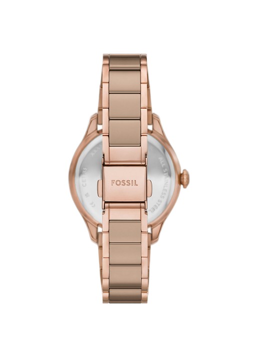 Fossil Gilmore horloge CE1133 - detail 2 roségoud