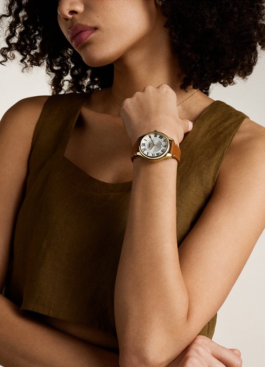 Fossil Gilmore horloge ES5397 - detail 4 goud