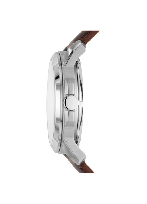 Fossil Grant horloge ME3099 - detail zilver
