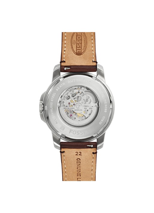 Fossil Grant horloge ME3099 - detail 2 zilver