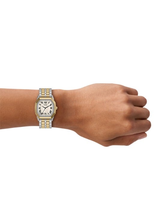 Fossil Harlow horloge FS6212 - detail 5 zilver