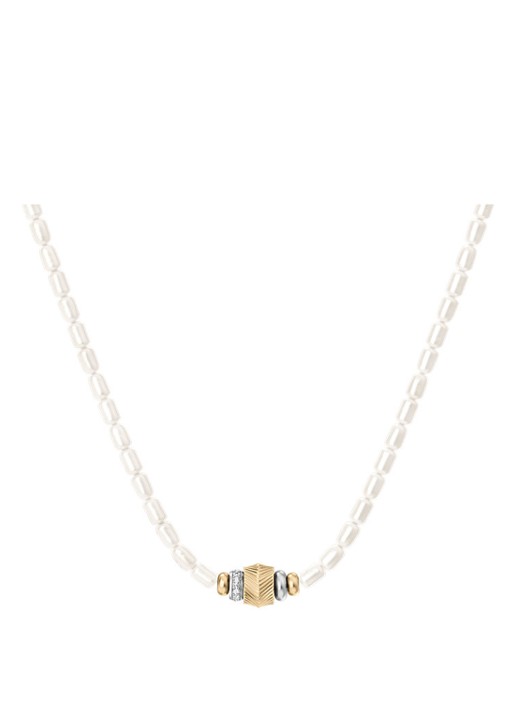 Fossil Harlow ketting JF04992998 - detail 3 parelmoer