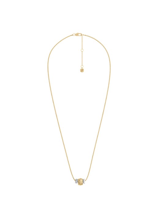 Fossil Harlow ketting JF04993998 - detail 2 goud