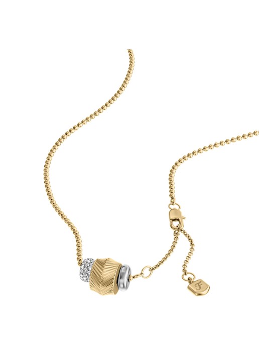 Fossil Harlow ketting JF04993998 - detail 4 goud