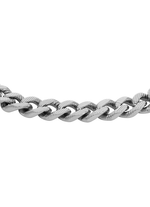 Fossil Harlow schakelarmband JF04697040 - detail zilver