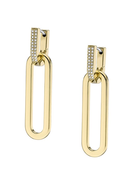 Fossil Heritage oorhangers JF04587710 - detail 3 goud