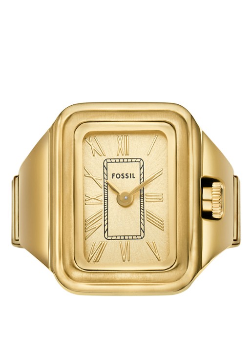 Fossil Horloge ring ES5343 - detail goud