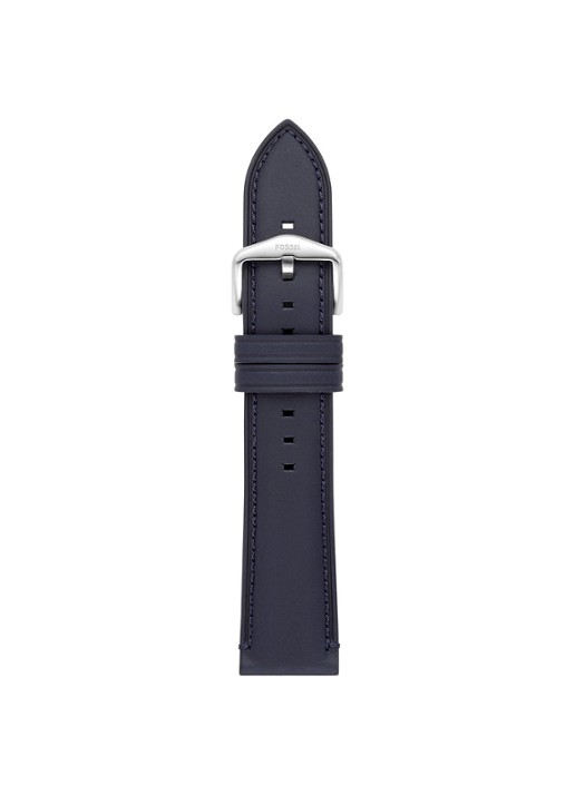 Fossil Horlogeband S221510 - detail 2 donkerblauw