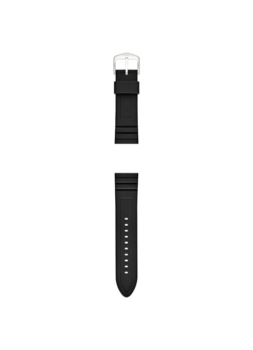 Fossil Horlogeband S241080 - detail zwart
