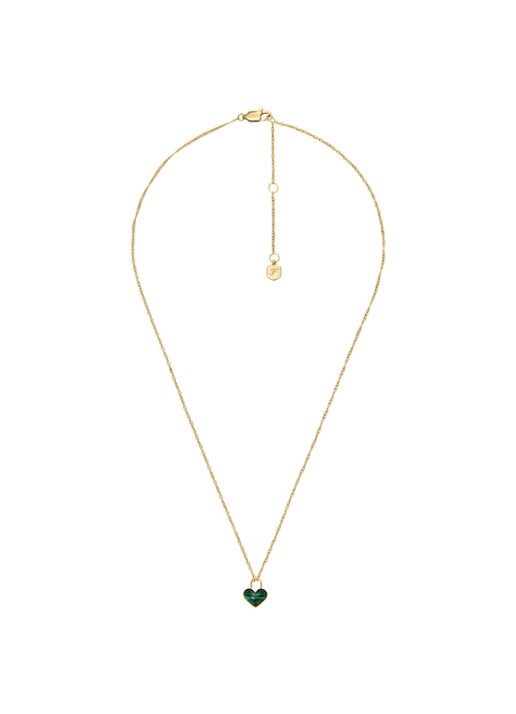 Fossil Jewelry ketting met hanger JF04857710 - detail 2 goud
