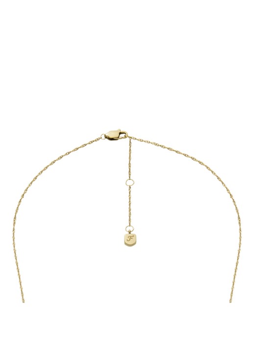 Fossil Jewelry ketting met hanger JF04864710 - detail 3 goud
