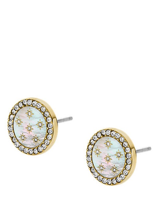 Fossil Jewelry oorstekers JF04868710 - detail 2 goud
