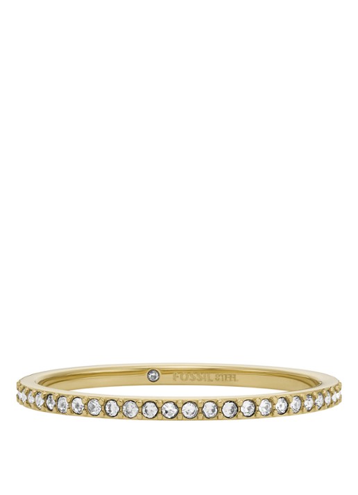 Fossil Jewelry ring met kristal JF04686710