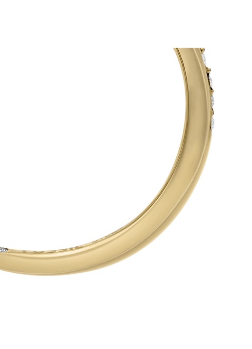 Fossil Jewelry ring met malachiet JF04860710 - detail 3 goud