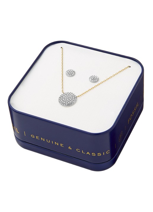 Fossil Ketting en oorstekers in set van 2  JF04815SET - detail 5 goud