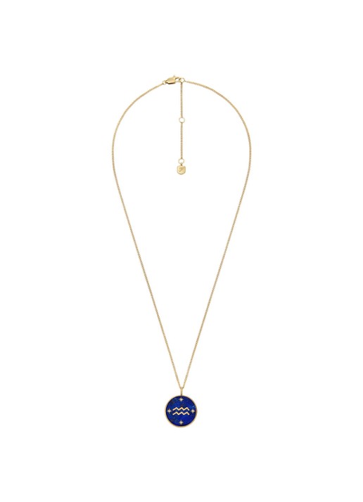 Fossil Ketting met hanger JF04849710 - detail 3 goud