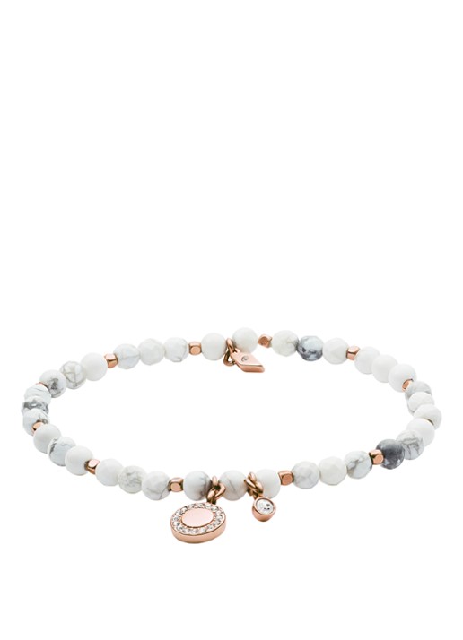 Fossil Kralenarmband met halfedelsteen JA6934791