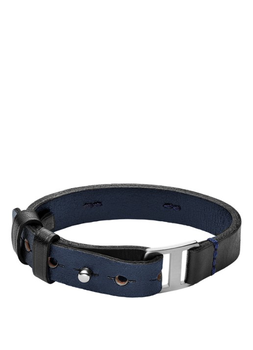 Fossil Machine armband JF04964040 - detail 5 blauw