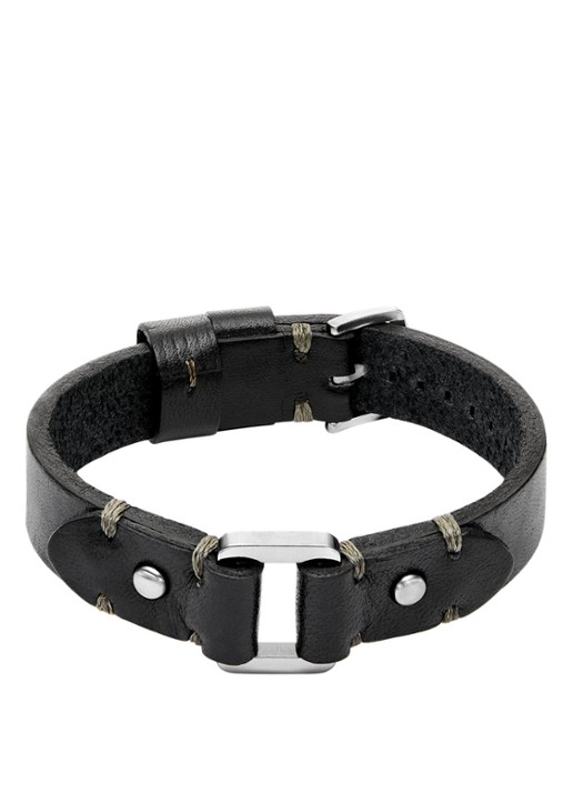 Fossil Machine armband van leer JF04946040