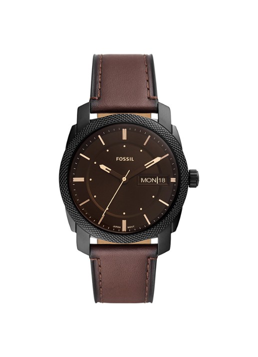 Fossil Machine horloge FS5901 - voorkant 5 zwart