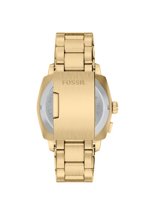 Fossil Machine horloge FS6157 - detail 2 goud