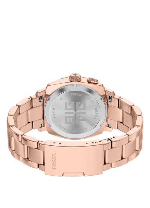 Fossil Machine horloge FS6158 - detail 5 roségoud