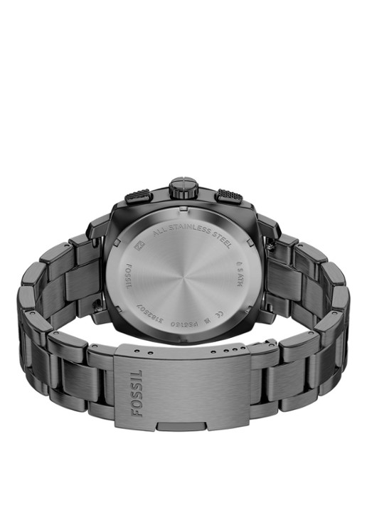 Fossil Machine horloge FS6160 - detail 5 antraciet