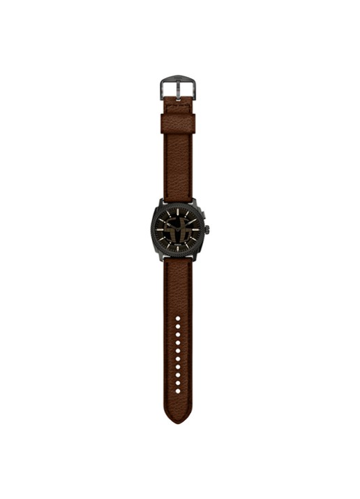 Fossil Machine horloge FS6165 - Limited Edition - detail 4 antraciet