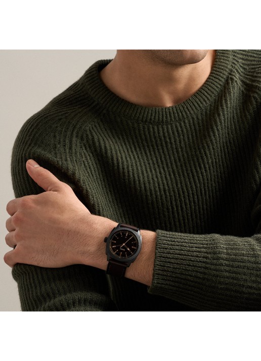 Fossil Machine horloge FS6187 - detail 5 zwart