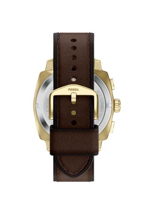 Fossil Machine horloge FS6188 - detail 2 goud