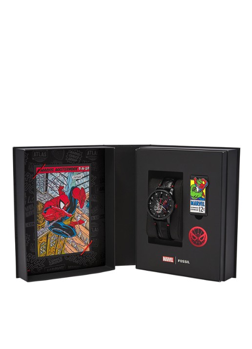 Fossil Marvel Horloge LE1247SET - detail 4 zwart