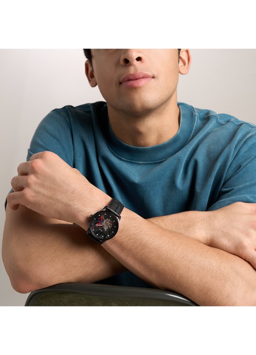 Fossil Marvel Horloge LE1247SET - detail 6 zwart