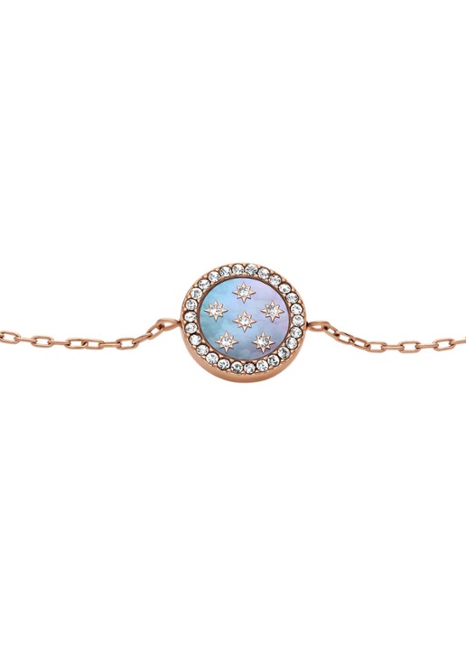 Fossil Merrit armband JF04937791 - detail 2 roségoud