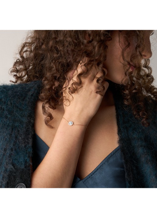 Fossil Merrit armband JF04937791 - detail 4 roségoud