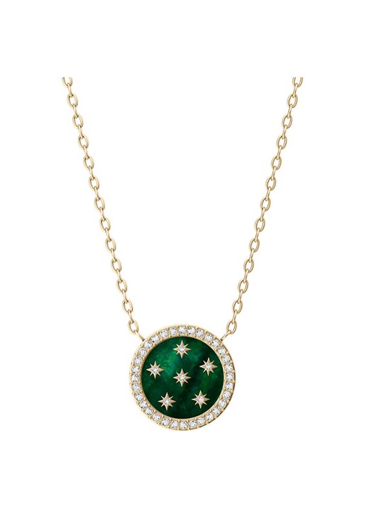 Fossil Merrit ketting met parelmoer JF05026710