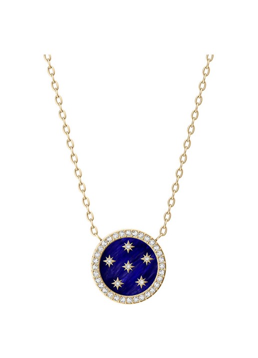 Fossil Merrit ketting met parelmoer JF05027710