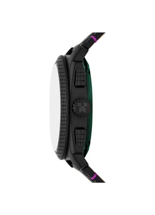 Fossil Minecraft horloge LE1252 - Limited Edition - detail 2 zwart