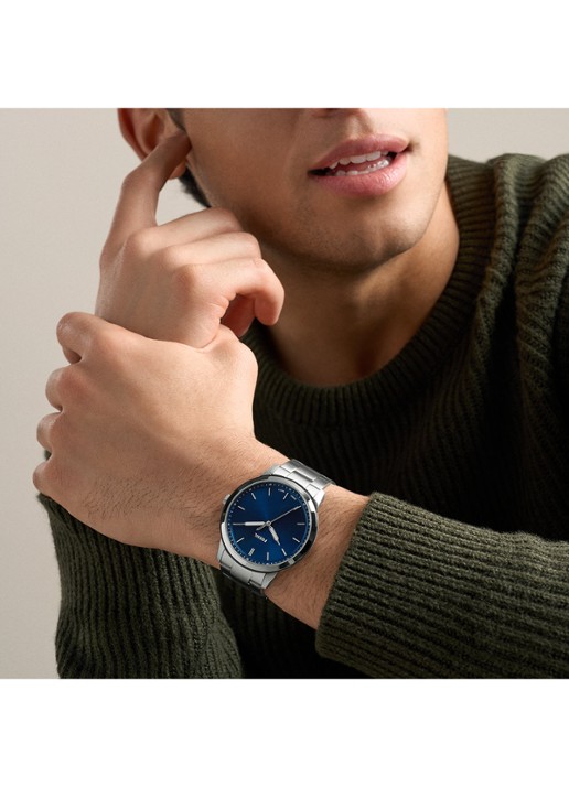 Fossil Minimalist horloge FS6180 - detail 4 zilver