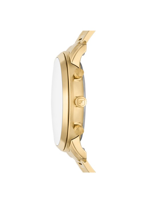 Fossil Neutra horloge FS6093 - detail 3 goud