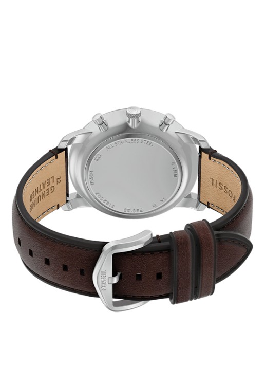 Fossil Neutra horloge FS6129 - detail 4 zilver