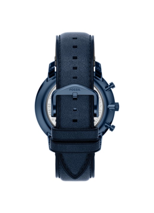 Fossil Neutra horloge FS6168 - detail 2 blauw