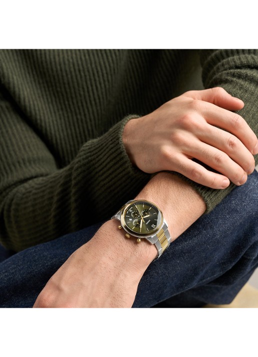 Fossil Neutra horloge FS6189 - detail 5 zilver