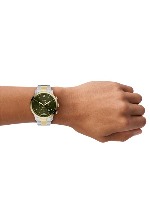 Fossil Neutra horloge FS6189 - detail 6 zilver